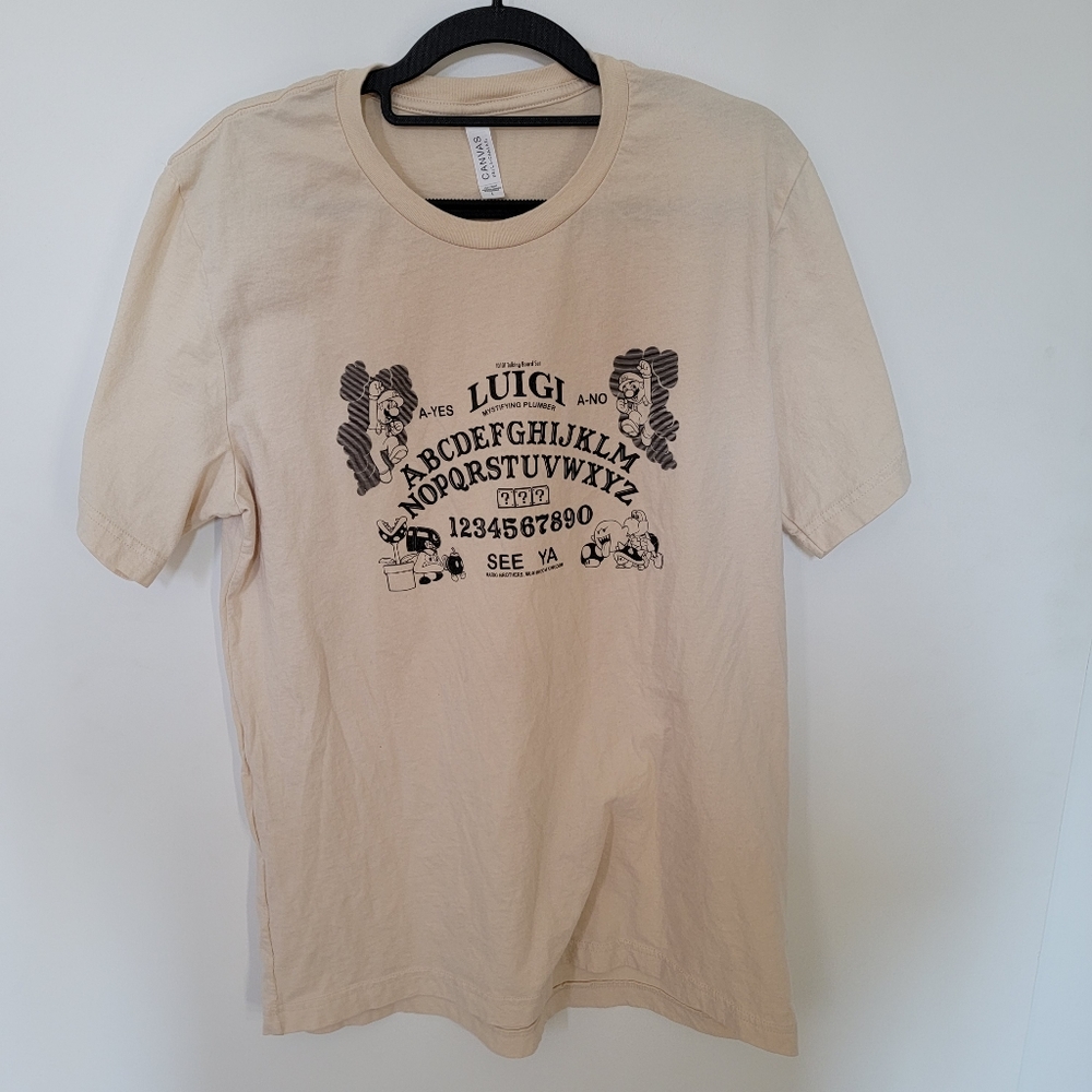 Super Mario Bros. LUIGI Board shirt
